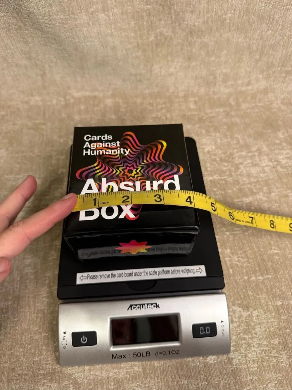 Cards Against Humanity 300 Expansion Card Game Absurd Box Multicolor